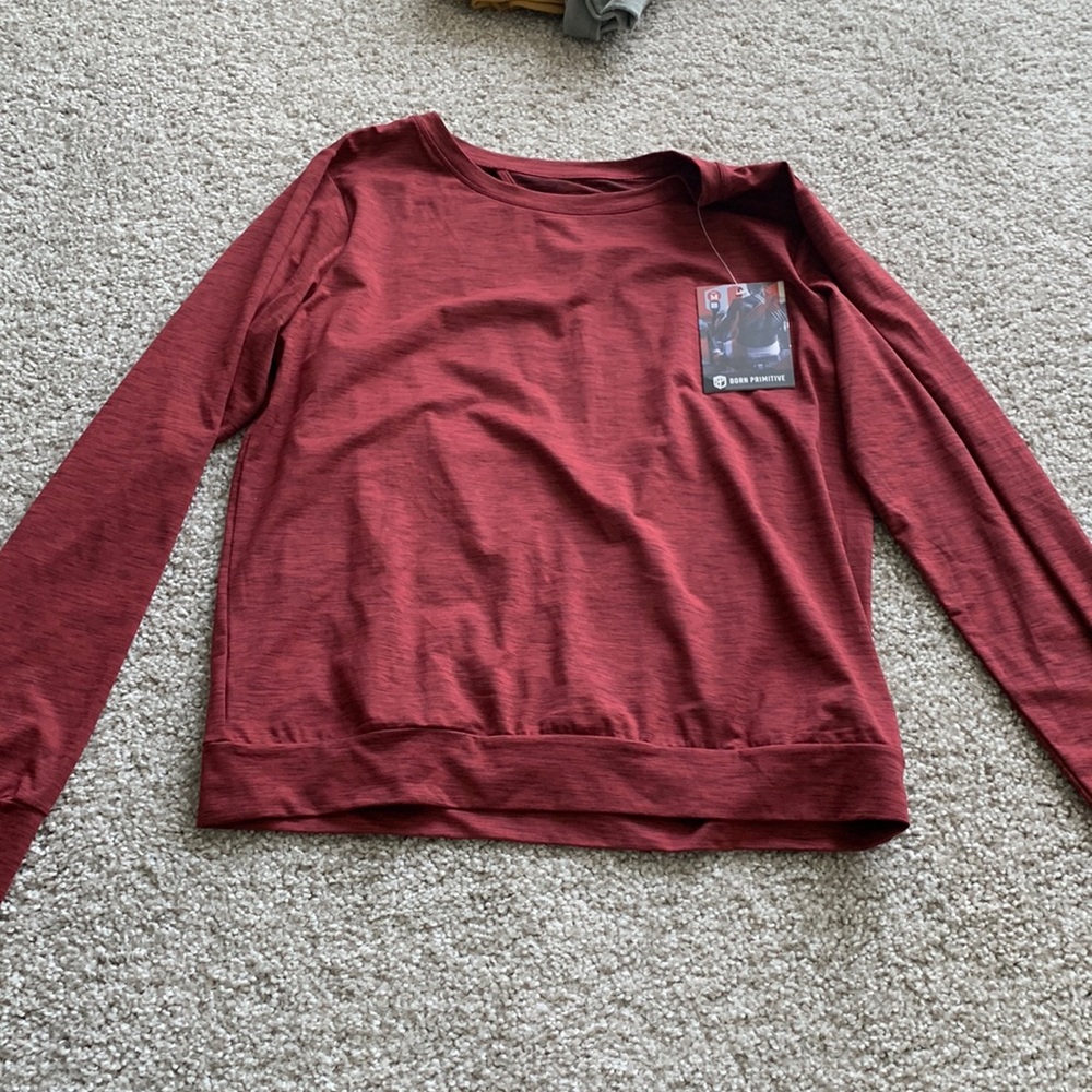 Born primitive warm up shirt long sleeve